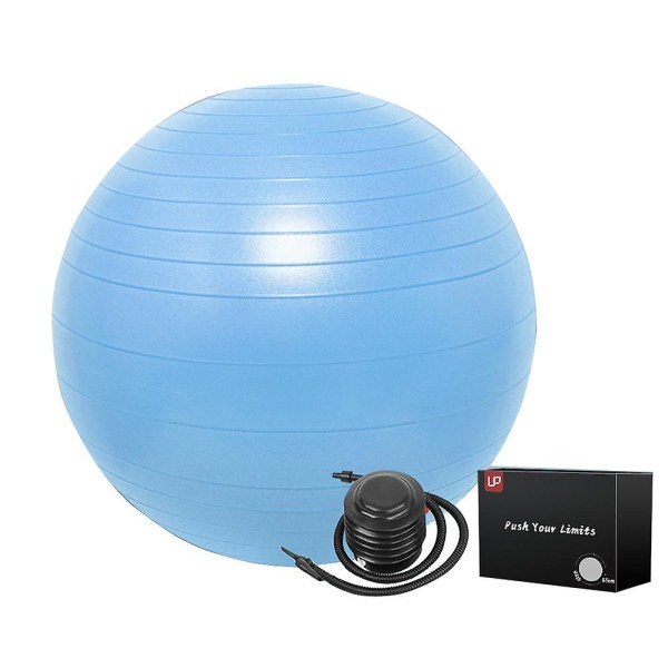 Core Fitness -harjoituspallo - Liukumaton joogapallo vakautta varten Light Blue