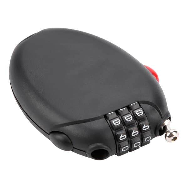 Multifunktionel Mini Kabel Cykellås Kode Anti Tyveri Cykelhjelm