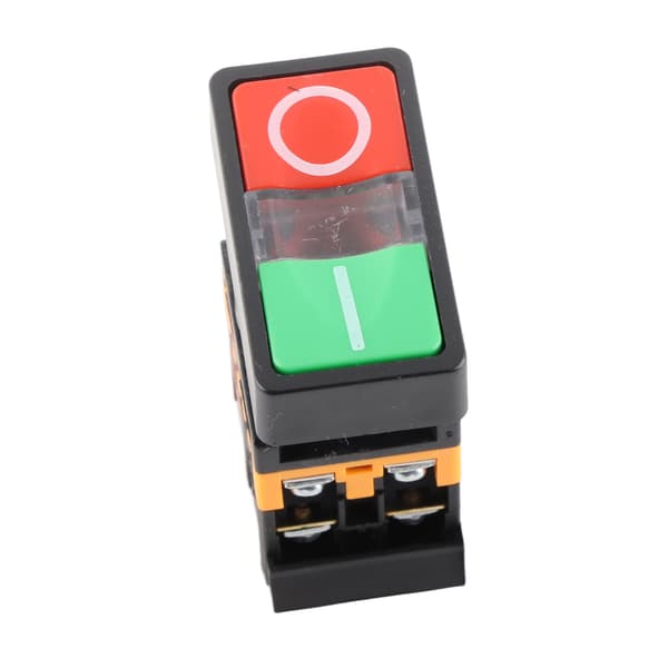 AS 22N Kaksoispainikekytkin LED-valolla NoNC On Off Hetkellinen 24VDC