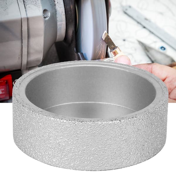 7,3 cm loddet diamantkant slipeskive flat stein marmor keramikk 3,0 cm