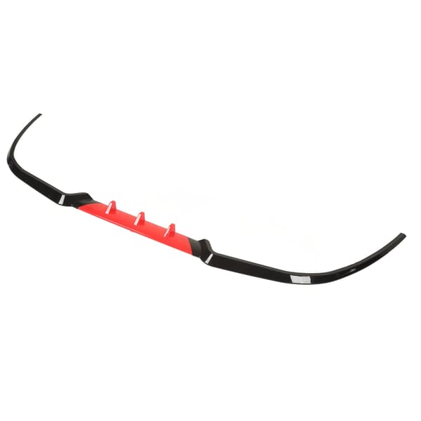 3 stk. Frontkofanger Læbe Spoiler Splitter Universal Pasform til Audi A3 A4 A6 Rød