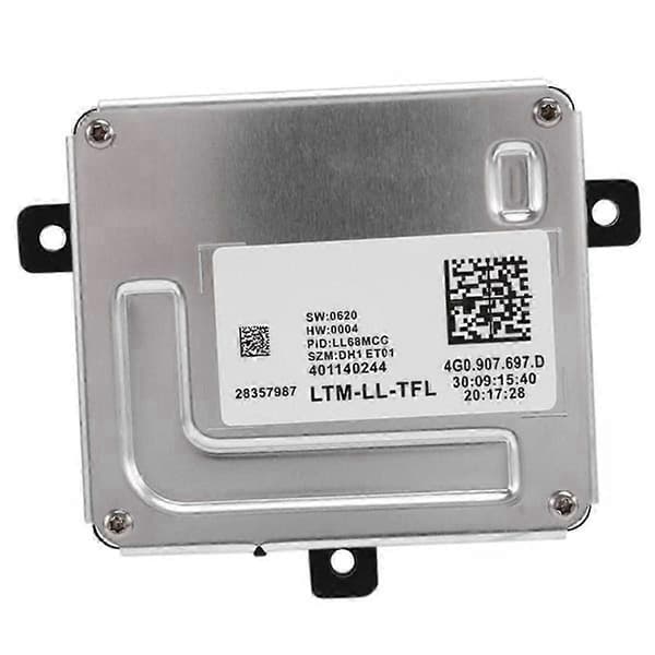 Nyt kørelysmodul DRL-kontrolballastfølgercontroller 4G0907697D 4G0907397D til A4 A5 A6 Q3 Q5-Yvan Silver