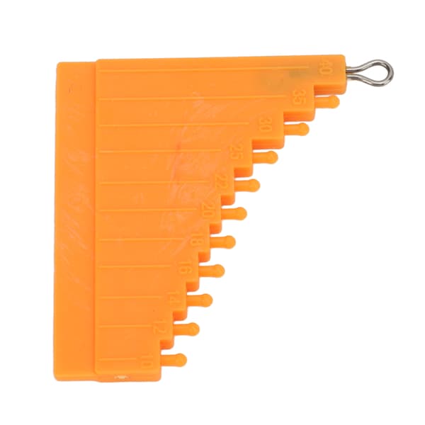 Hår Rig Måler til Karpefiskeri Feeder Mini Sub Wire Binding Krog Værktøj Tackle