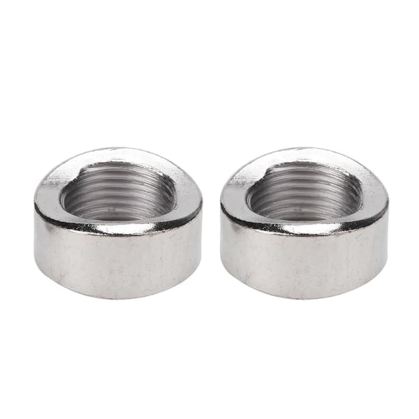 2 STK M18 X 1.5 Gjenge Jern Oksygensensor Buet Hakket Mutterplugg