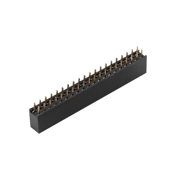 5 stk. 2x20 Pin 2,54 mm Pitch Hun Dual Row Short Pin Headers til Raspberry Pi