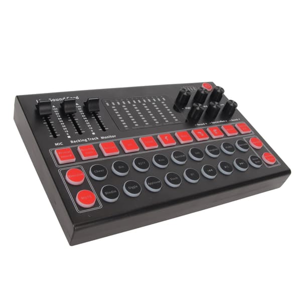 Live Ljudkort 8 Ljudeffekter 10 Specialeffekter Bluetooth Brusreducering Diskant Bas Justerbar Mixer