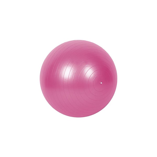 Joogapallo, Scrub Räjähdyssuojattu pallo Fitness Jooga Balance -harjoitteluun pumpulla Pink 55CM