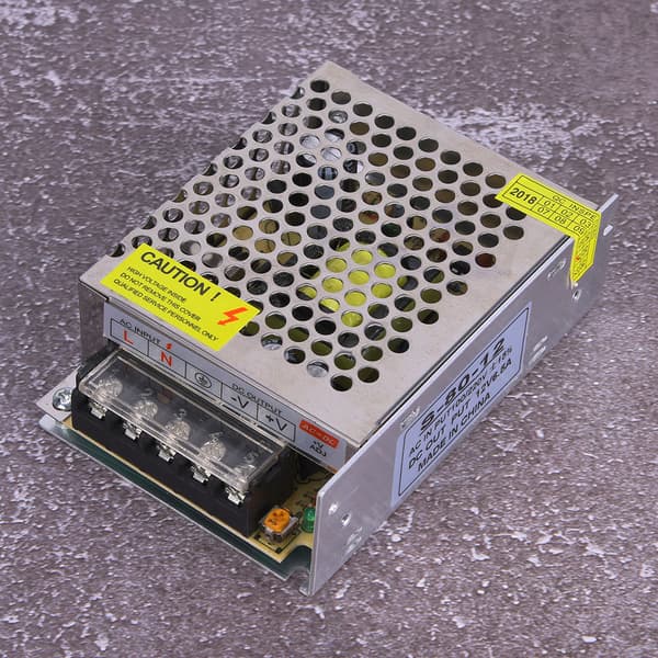 Switching Strömförsörjning Drivrutin Transformator AC 110V 220V till DC 12V 6.5A 80W