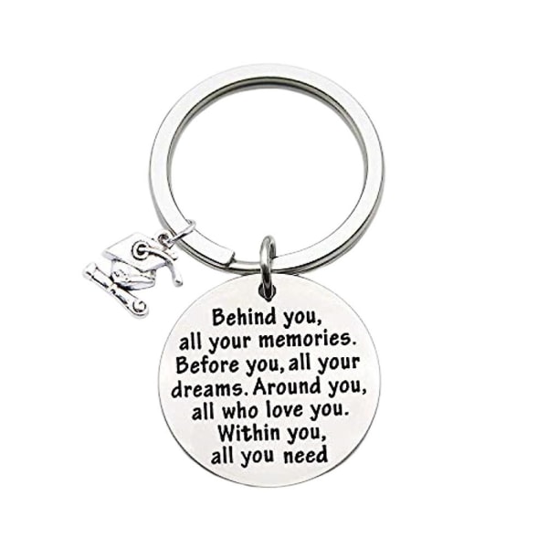 1 stk Graduation Party Favors Alloy Graduation Key Ring