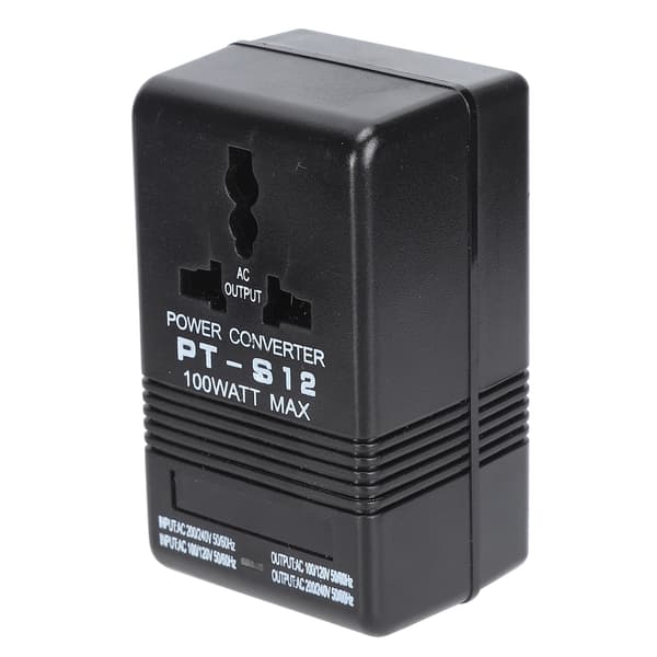 100W AC 100-120V til 220-240V Step Up Buck Strømadapter Transformator