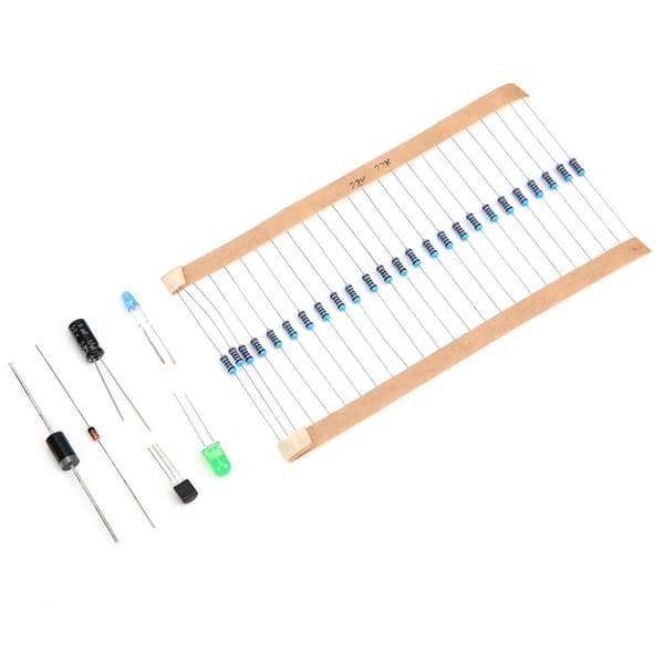 1565PCS Elektronisk Komponent Assorteret Sæt Kondensator LED Diode Transistor 0.25W Modstand