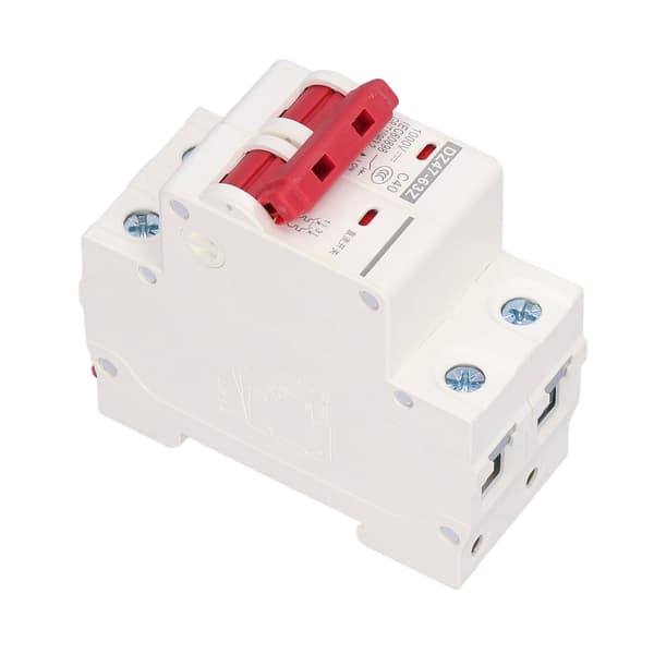 DZ47 63Z C40 2P Solcelle PV System DC Miniature Strømafbryder DIN Skinne Montering 40A 1000V