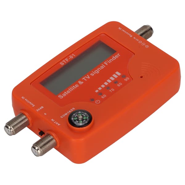 Digital satellitsignalmeter LCD-display Kompas Summerkontrol
