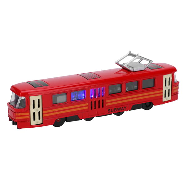 1:90 Barn Pullback Bil Leksak Barn Legering Ljud Ljus Simulering Bilmodell Dekoration (Modern Typ Röd)