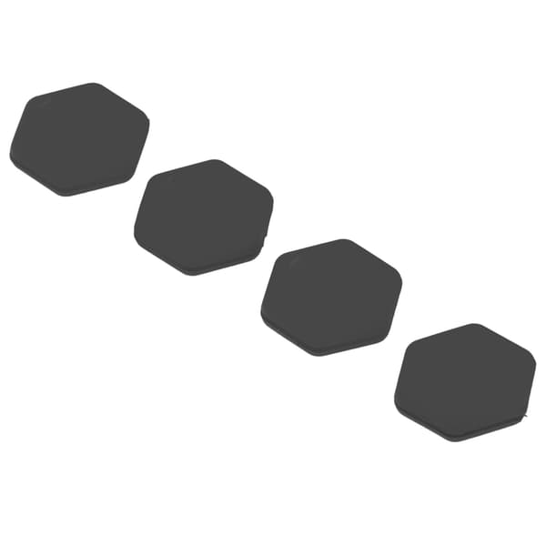 4-pack Tennis Vibrationsdämpare Hexagonal Stötdämpare för Tennisracketsträngar