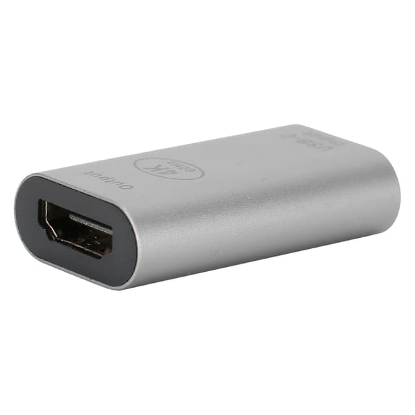 Typ C Hona till HDMI Hona Adapter 4K 60Hz Mini Videokonverterare för Windows Android