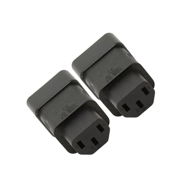 2 STK IEC320 C20 til IEC320 C13 Strømadapter Plug and Play for UPS PDU Server Socket