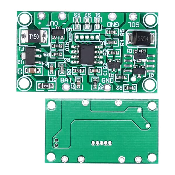 3.2V 3.7V Solar ladekontrollerkort Litiumbatteriladekontroller for 6V12V