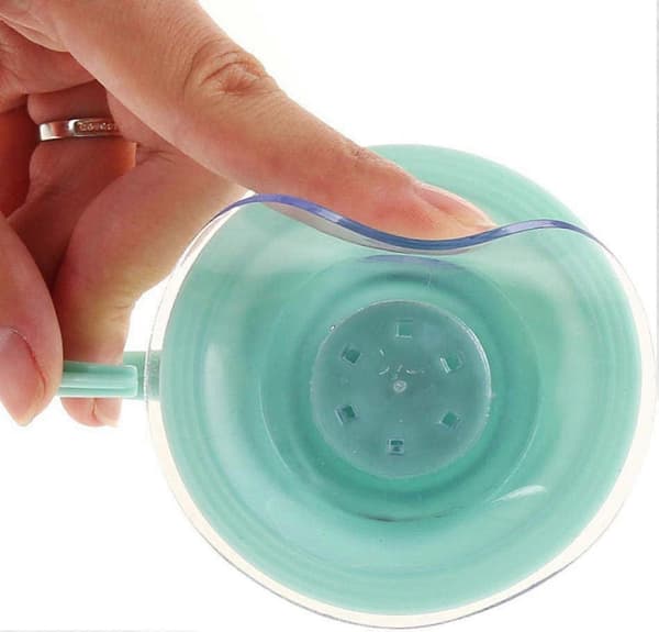 New Oversized Powerful Vacuum Strong Transparent Suction Cup Wall Hooks Nail Hook Hanger-S