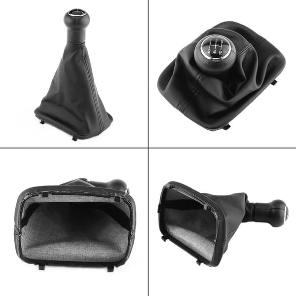 5 Växlad Bil Växelspaksknopp Damask Boot Kit för Audi A6 C5 A4 B5 A8 D2 1998-2000
