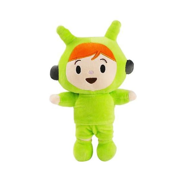 Pocoyo täytetty eläin lapsille Pehmeä nukke 16-30 cm lintulelu ankka norsu pehmo pehmolelut lapsille GREEN