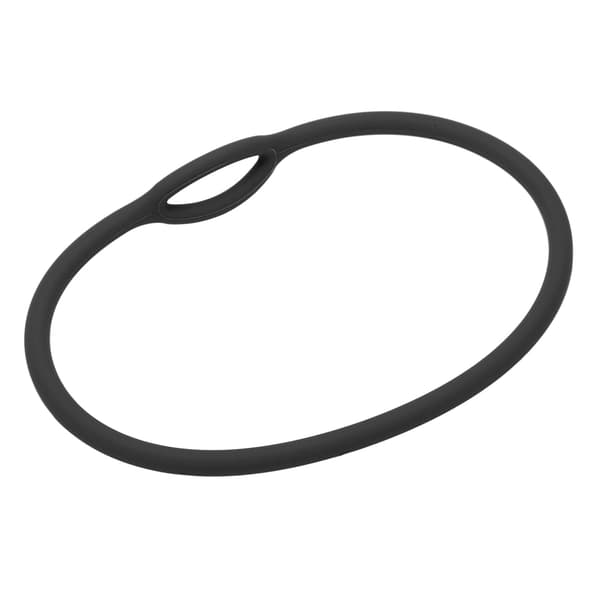 Silikoninen sukellusregulaattorin kaulakorun pidike, sukellustarvikkeet, musta, 62 cm