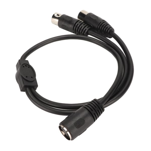5 Pin DIN Hunn til 2 5 Pin DIN Hann Y Splitter Adapter 5 Core Fleksibel Studio Lydkabel