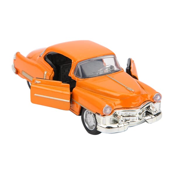 1:36 Børn Legering Simulation Bil Model Klassisk Lyd Lys Kid Træk Tilbage Bil Legetøj Gave (Orange)