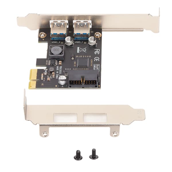 PCIE til USB 3.0 Udvidelseskort 19 20PIN Interface Desktop SUU3055N