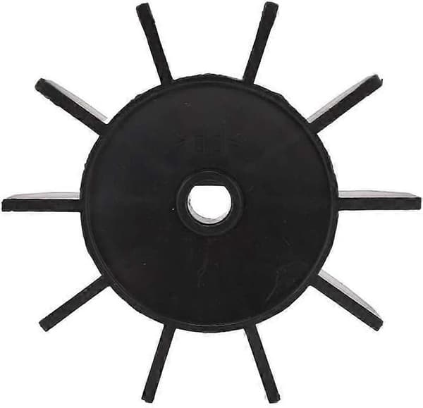 Udskiftning af luftkompressorventilator med 0,5 ID 10 impeller lineær motor, plastkøleventilatorblade til stempelluftpumpe