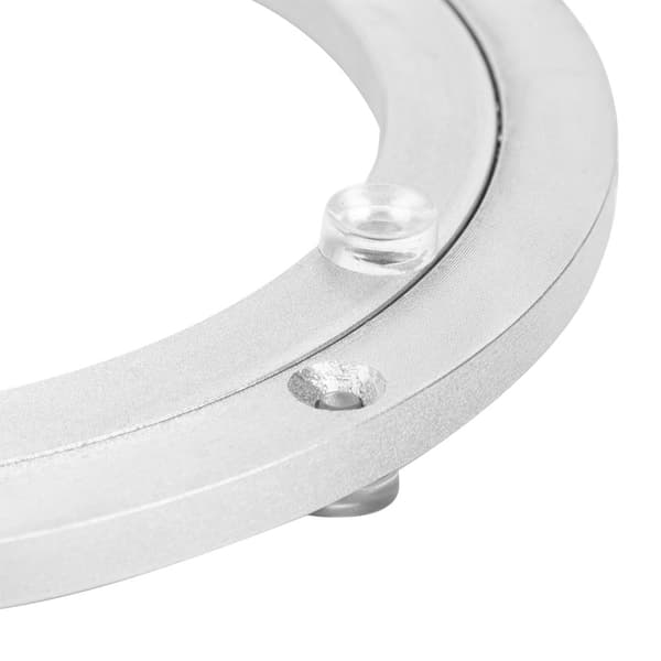 8 tums roterande displaybas av aluminiumlegering, vridbart runt stativ