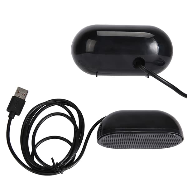 Bærbar Mini USB Dobbel Horn Datamaskin Høyttaler med Lydkortdekoder
