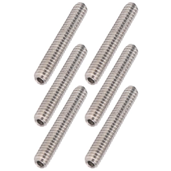 50 stk. A2-70 rustfritt stål settskruer M2x12 sett maskinvare festemidler sortiment sett
