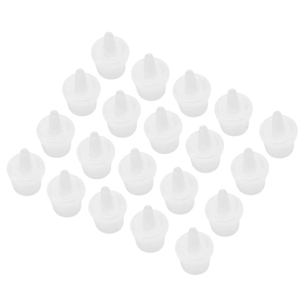 20 kpl ripsienpidennysliiman suutin tekoripsiliimapullon tulppa