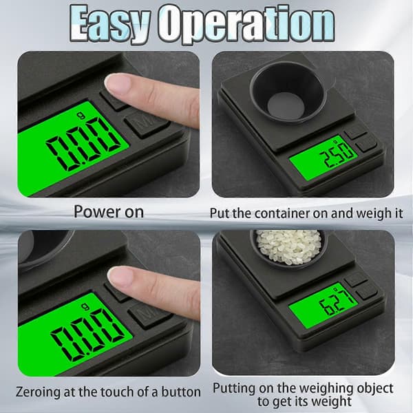 Digital kitchen scale precision scale for jewelry 200g/0.01g