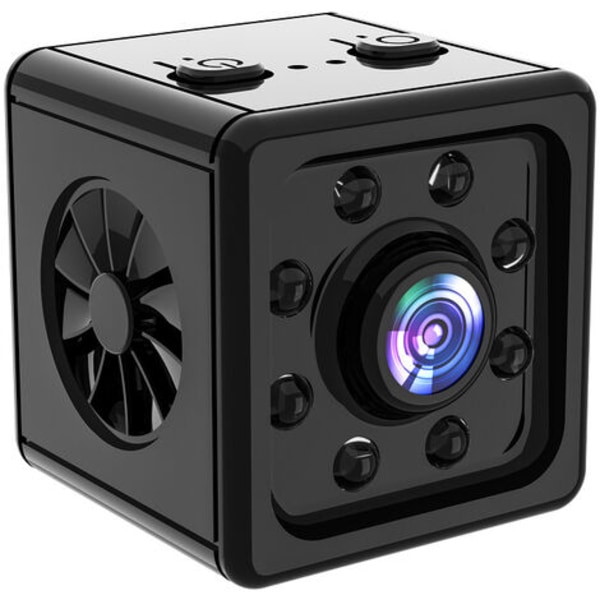 Mini Indoor Spy Camera, HD 1080p, langaton infrapunakamera