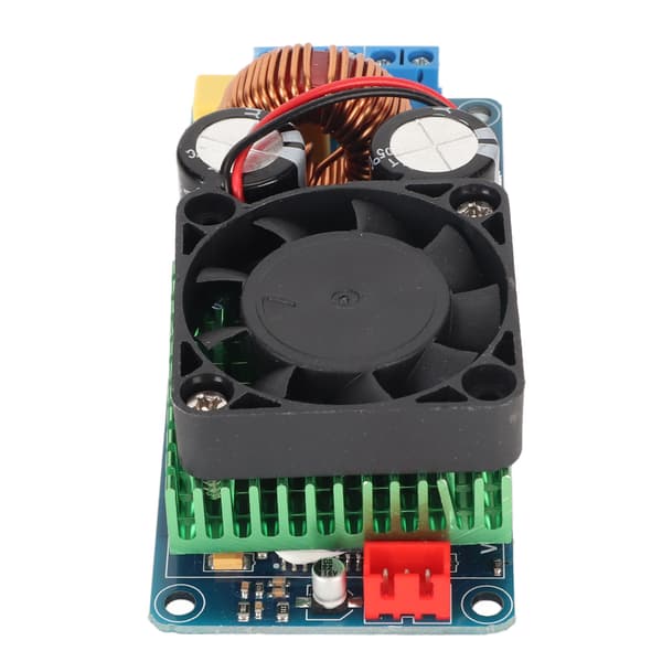 IRS2092S 500W Mono Hifi Effektforstærkerkort med Køleventilator til DIY Lydsystem