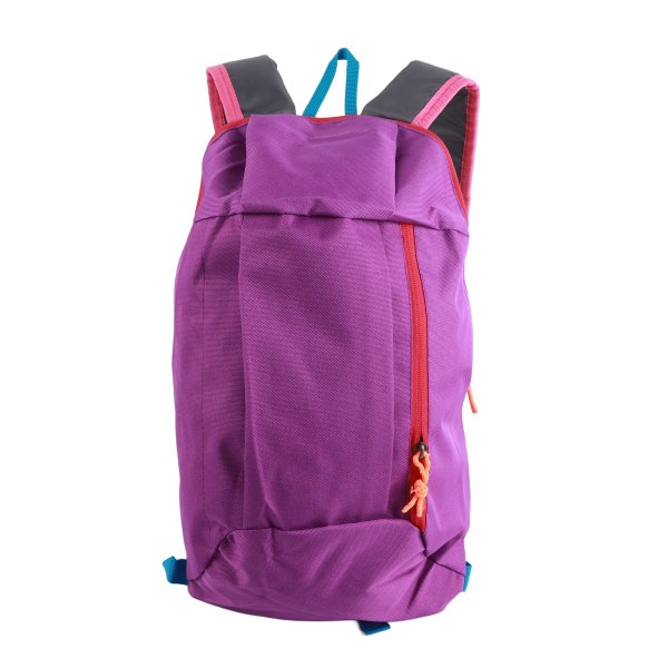 Utendørs ryggsekk for menn lett tursekk for kvinner reiseveske laptop camping bag lilla