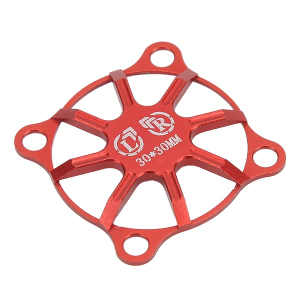 30x30mm Rød Aluminium Legering RC Bil ESC Køleventilator Dæksel til Elektrisk Motor
