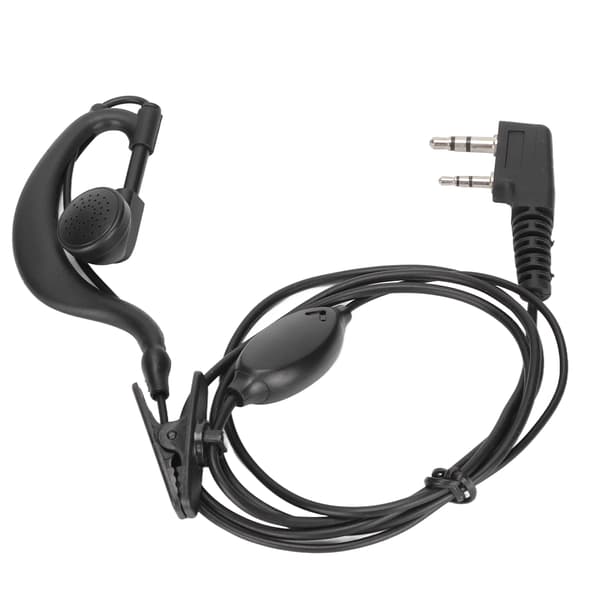 Baofeng TK Interface 2-vejs Radio Headset med Klips til BF 888S UV 5R