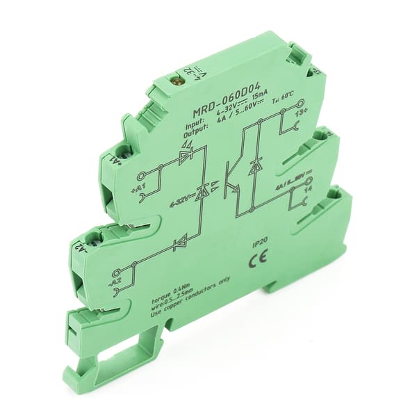 MRD-060D4 Ultratynn PLC Relé Effektforsterkerkort DC Solid State Relémodul