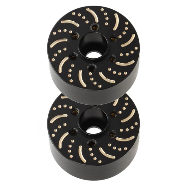 Messinghjulvægte 6 Huls Hex Nav Adapter til 1.9in 2.2in Beadlock Fælg 22mm
