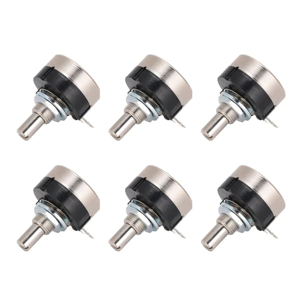 20 st B202 2K Kolfilms Potentiometer Enkelvarvs Motorhastighetskontroll Tillbehörssats