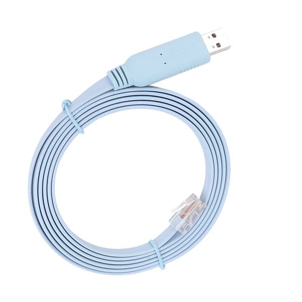 USB til RJ45 Konsolkabel 1,8 meter Højhastigheds Holdbart Kobber Plug and Play til Computer Router