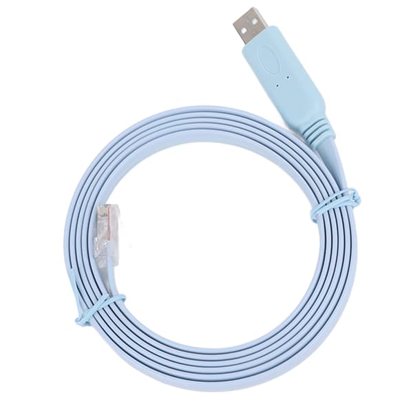 USB til RJ45 Konsolkabel 1,8 m Højhastigheds Holdbart Kobber Plug and Play Serielt Kabel til Computer Router