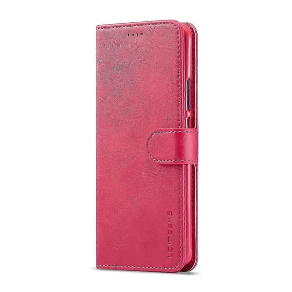 LC.IMEEKE Plånbok Läder Stativfodral för Mate 20 Pro Rose