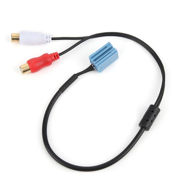 8-pin Mini ISO RCA-kabeladapter Blaupunkt Compact Disc Changer Bilstereo Line