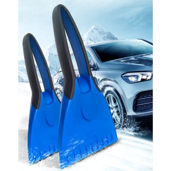 PCatherine aftagelig snebørste til køretøj, modulær snebørste, bilforrude, sne med skumbørstehåndtag, 938