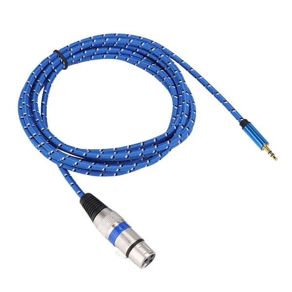 3,5 mm Stereo til XLR Hunn Audio Kabel Adapter Patch Cord 3 Meter
