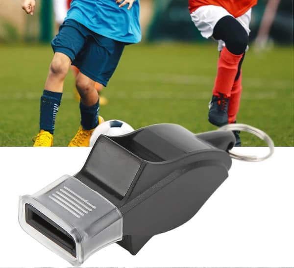 Basketball Referee Whistle with Lanyard - Practical and Durable, Prevents Loss